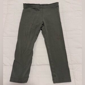 Tea Collection Olive Green Kids Leggings